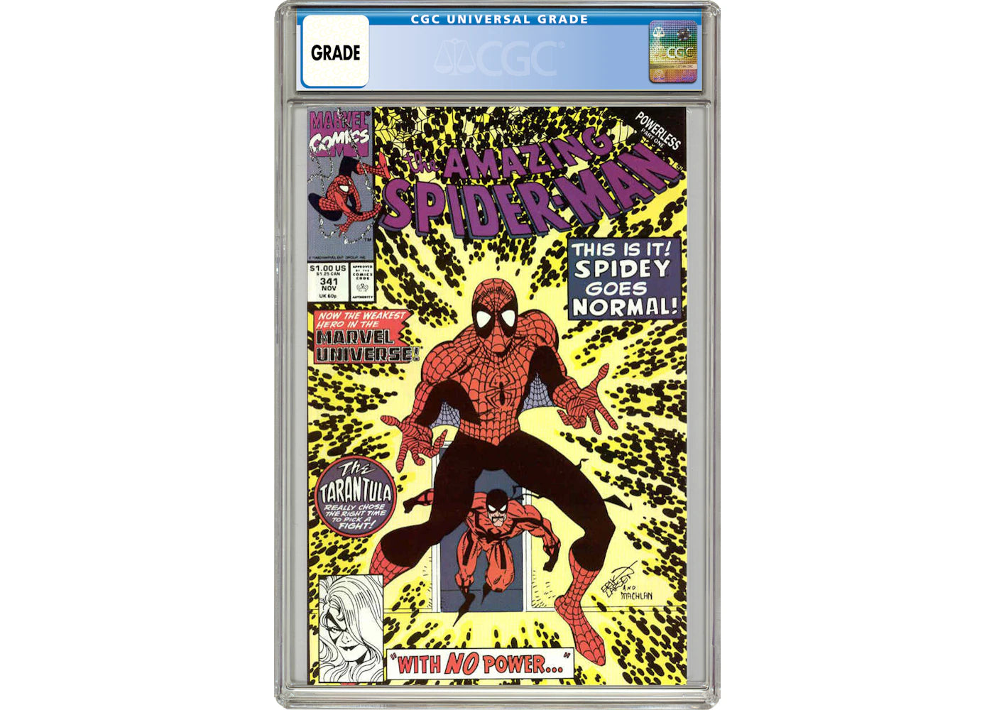 Marvel Amazing Spider-Man (1963 1st Series) #341 Comic Book CGC Graded