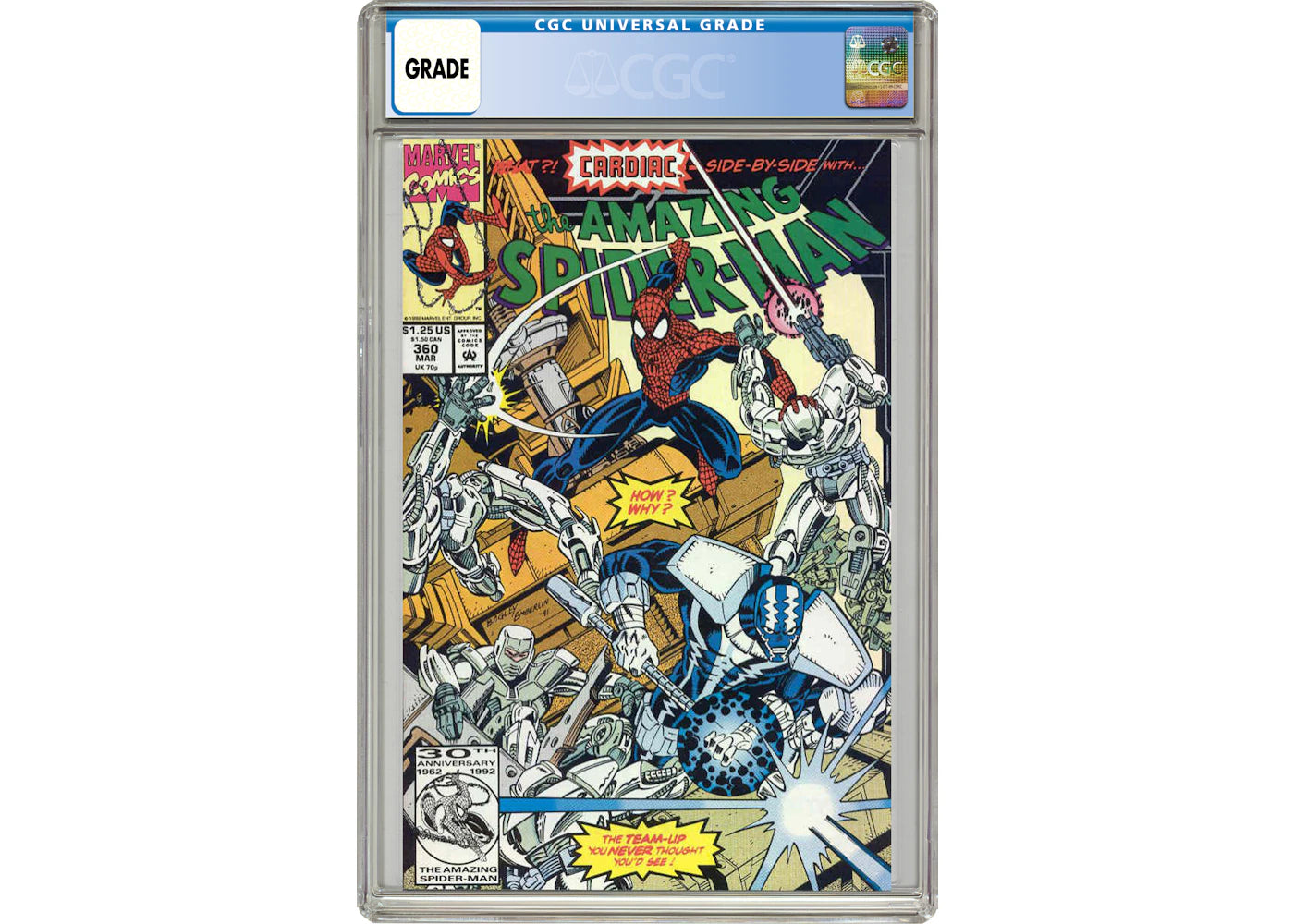 Marvel Amazing Spider-Man (1963 1st Series) #360 Comic Book CGC Graded
