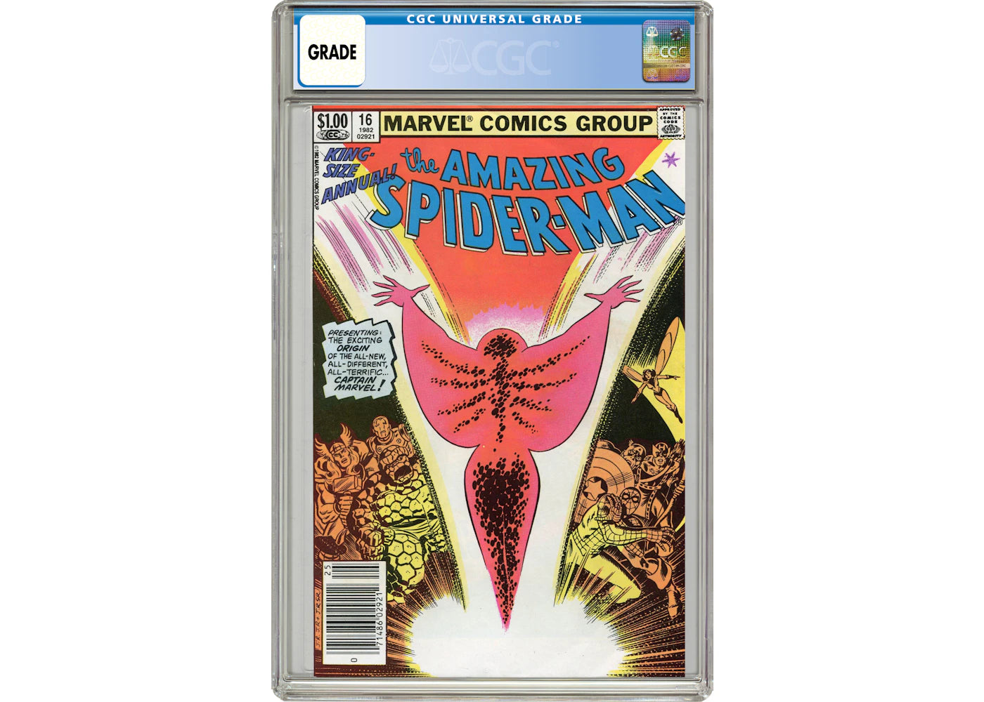 Marvel Amazing Spider-Man (1963 1st Series) Annual #16 Comic Book CGC Graded