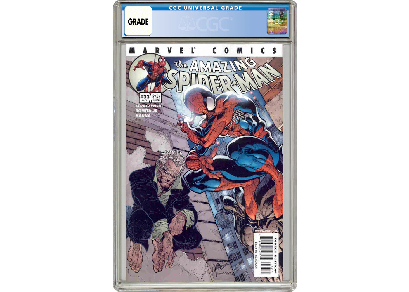 Marvel Amazing Spider-Man (1998 2nd Series) #33 Comic Book CGC Graded