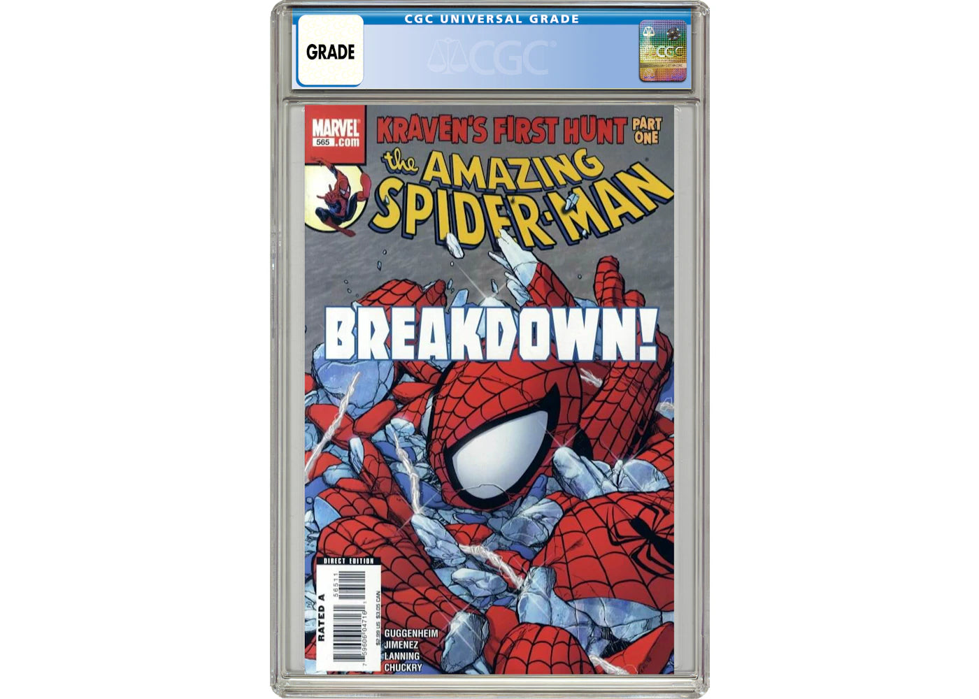 Marvel Amazing Spider-Man (1998 2nd Series) #565 Comic Book CGC Graded