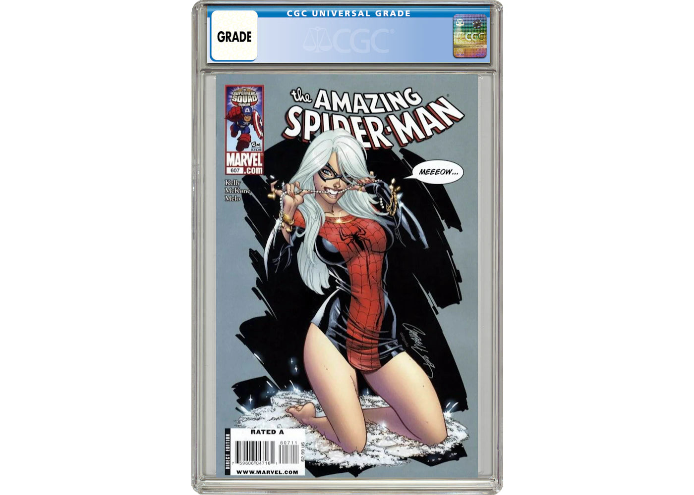 Marvel Amazing Spider-Man (1998 2nd Series) #607D Comic Book CGC Graded