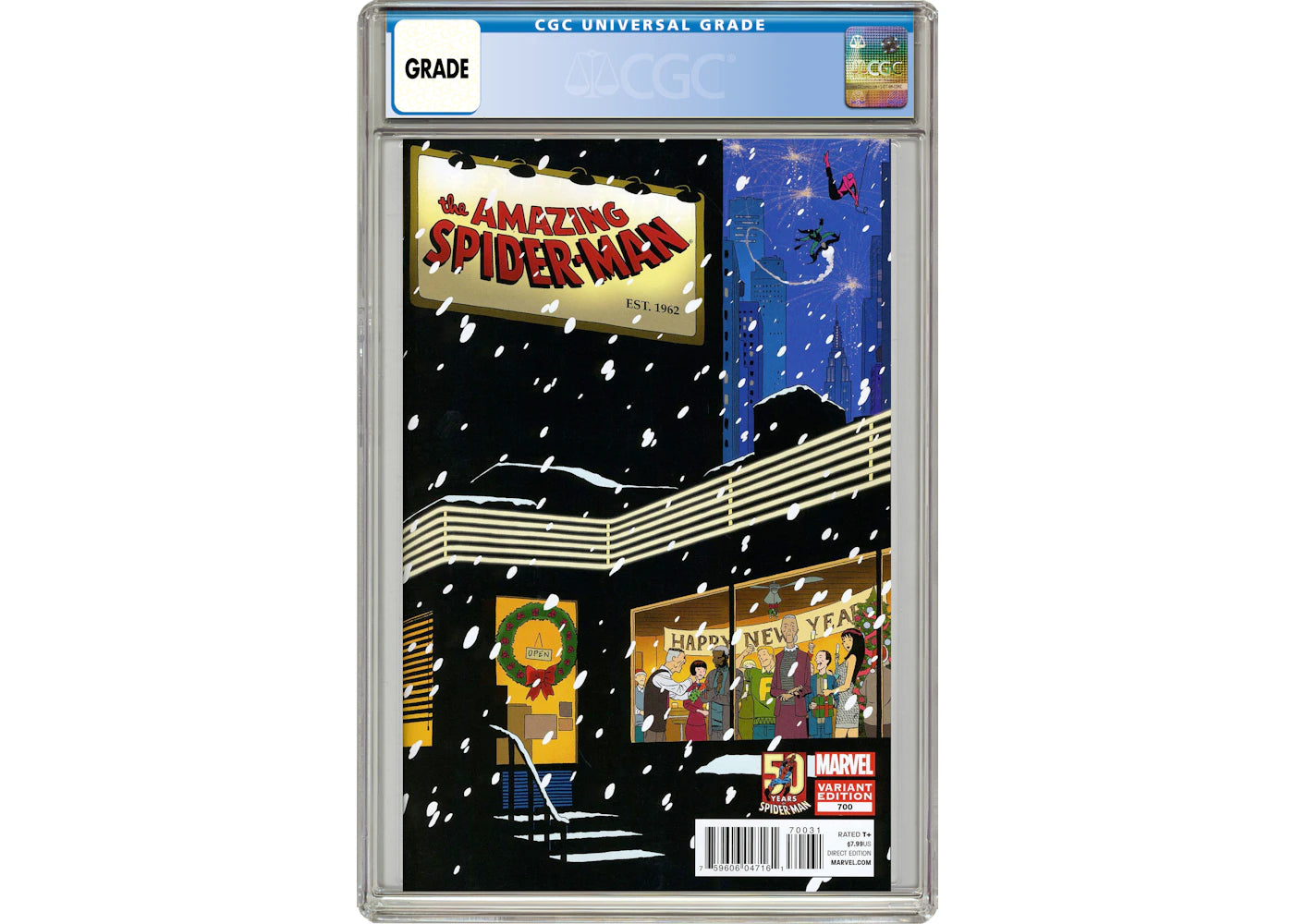 Marvel Amazing Spider-Man (1998 2nd Series) #700B Comic Book CGC Graded