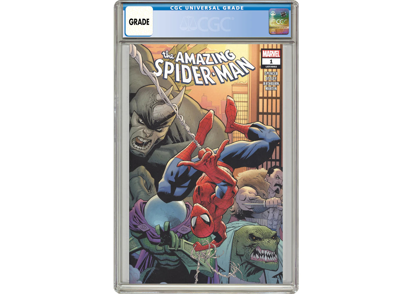 Marvel Amazing Spider-Man (2018 #6th Series) #1A Comic Book CGC Graded