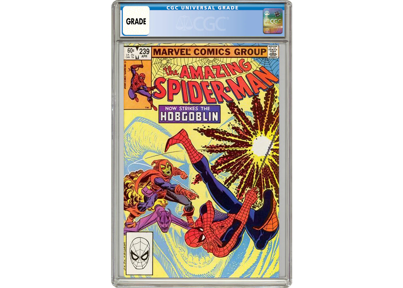 Marvel Amazing Spider-Man #239 (2nd App. of of the Hobgoblin) Comic Book CGC Graded