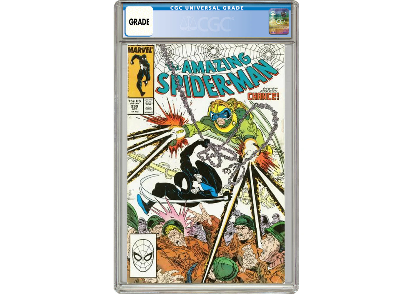 Marvel Amazing Spider-Man #299 (Venom Key Issue) Comic Book CGC Graded