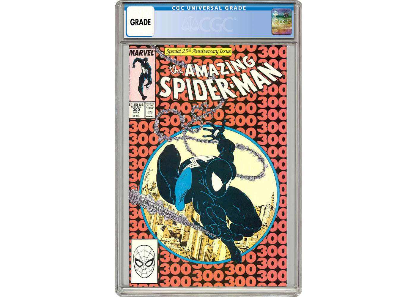 Marvel Amazing Spider-Man #300 (1st Full App. of Venom) Comic Book CGC Graded