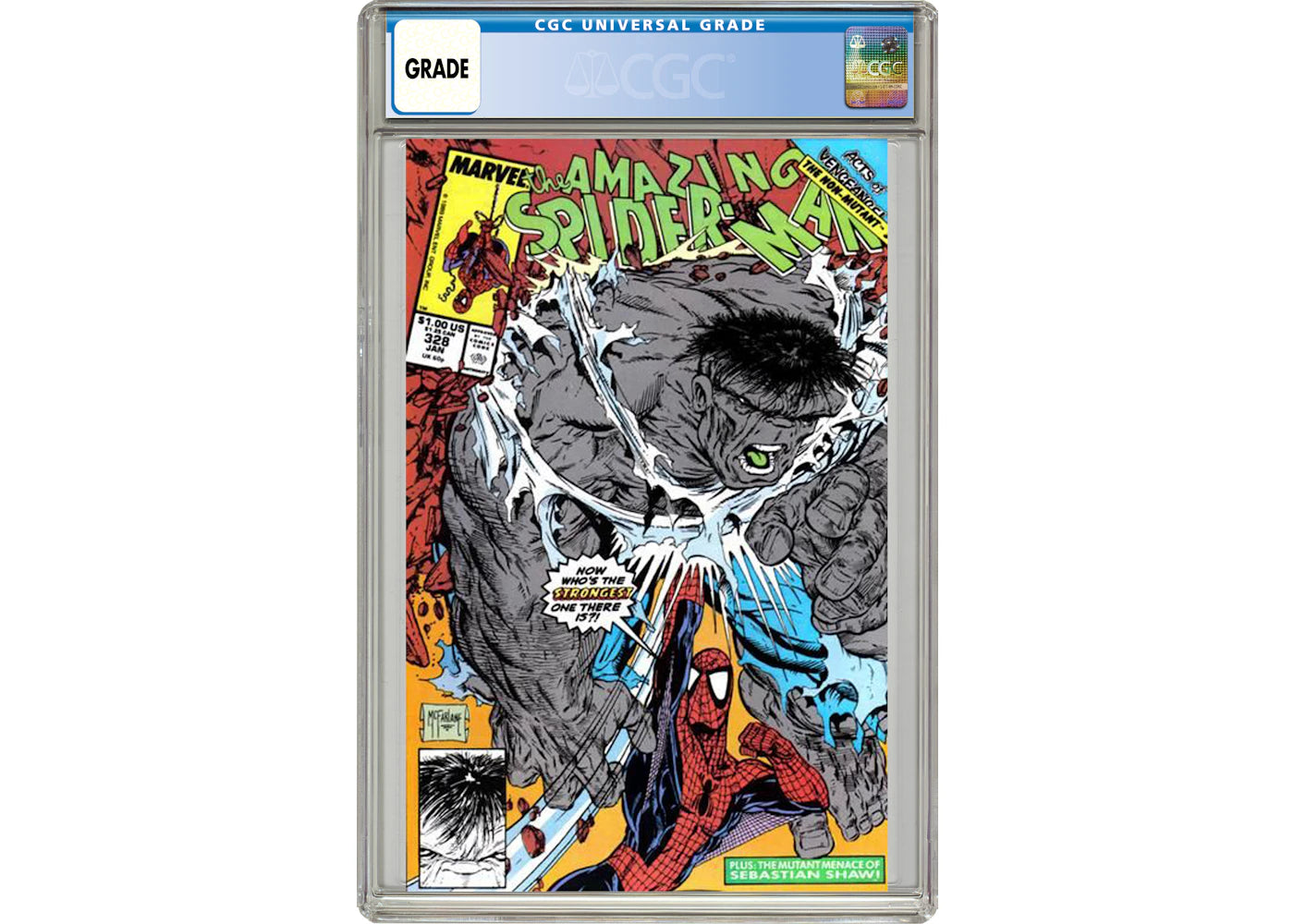 Marvel Amazing Spider-Man #328 Comic Book CGC Graded