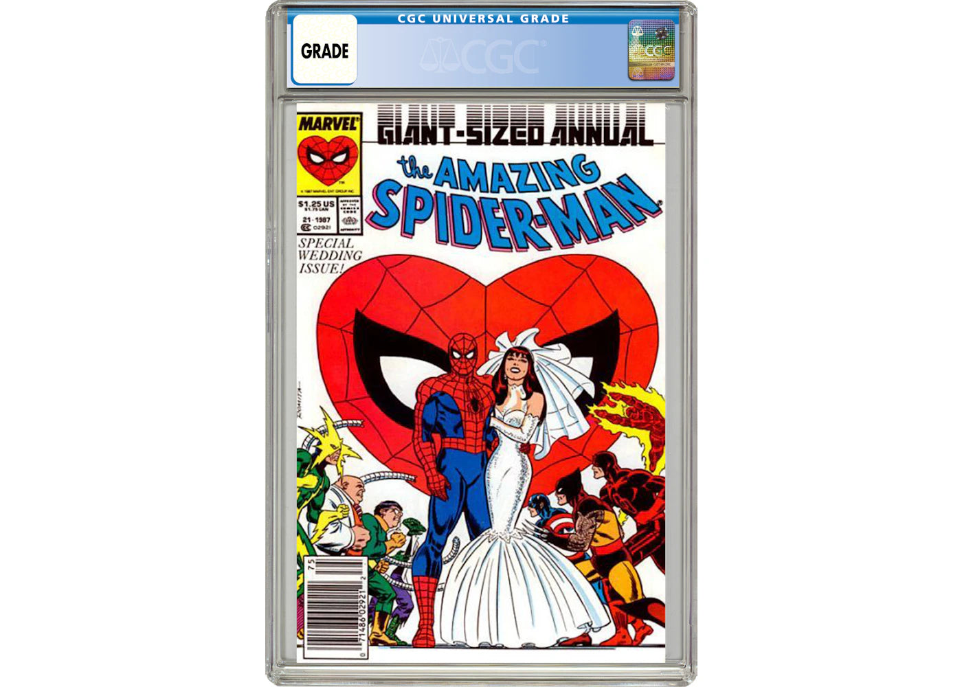 Marvel Amazing Spider-Man Annual #21 (Cover A) Comic Book CGC Graded
