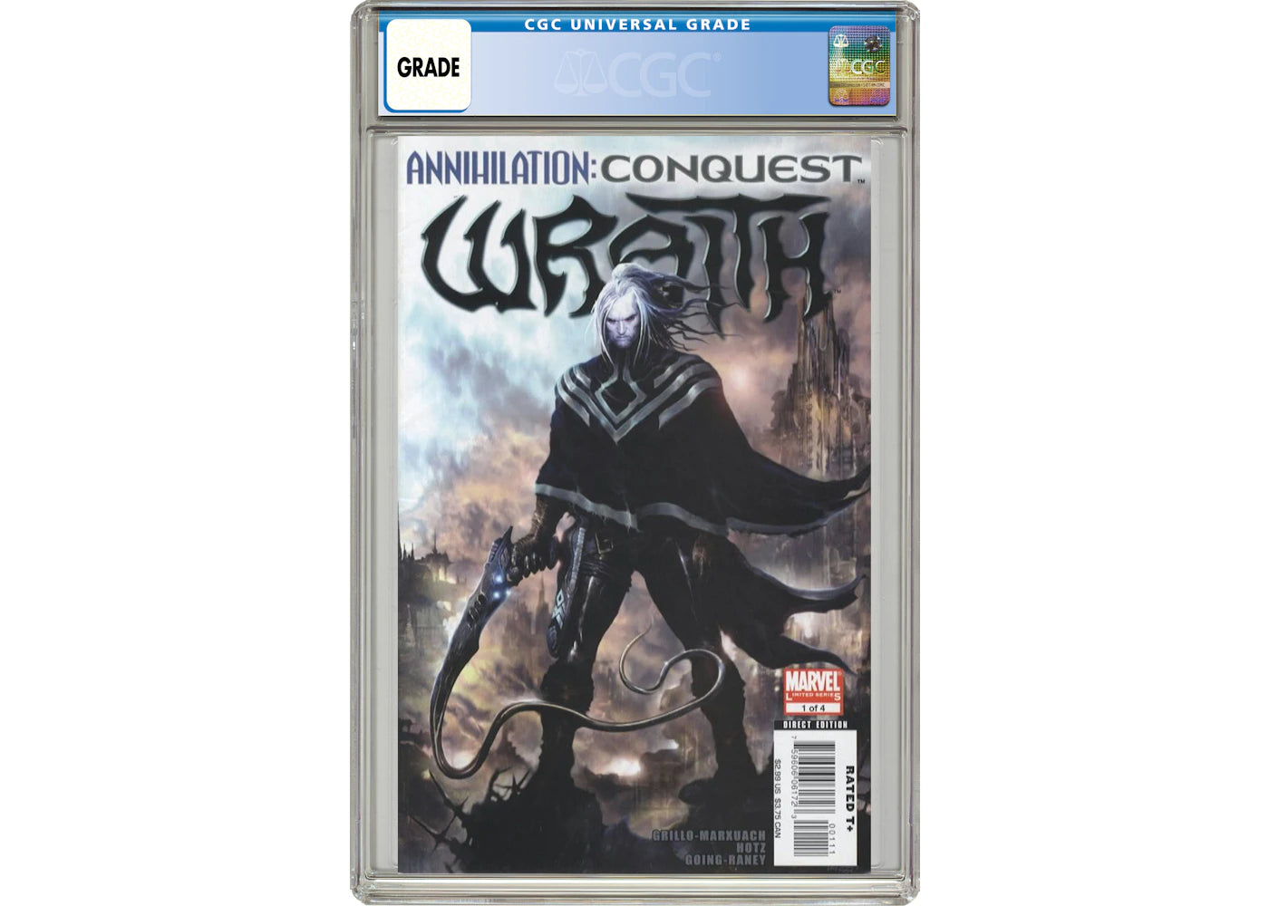 Marvel Annihilation Conquest Wraith (2007) #1 Comic Book CGC Graded