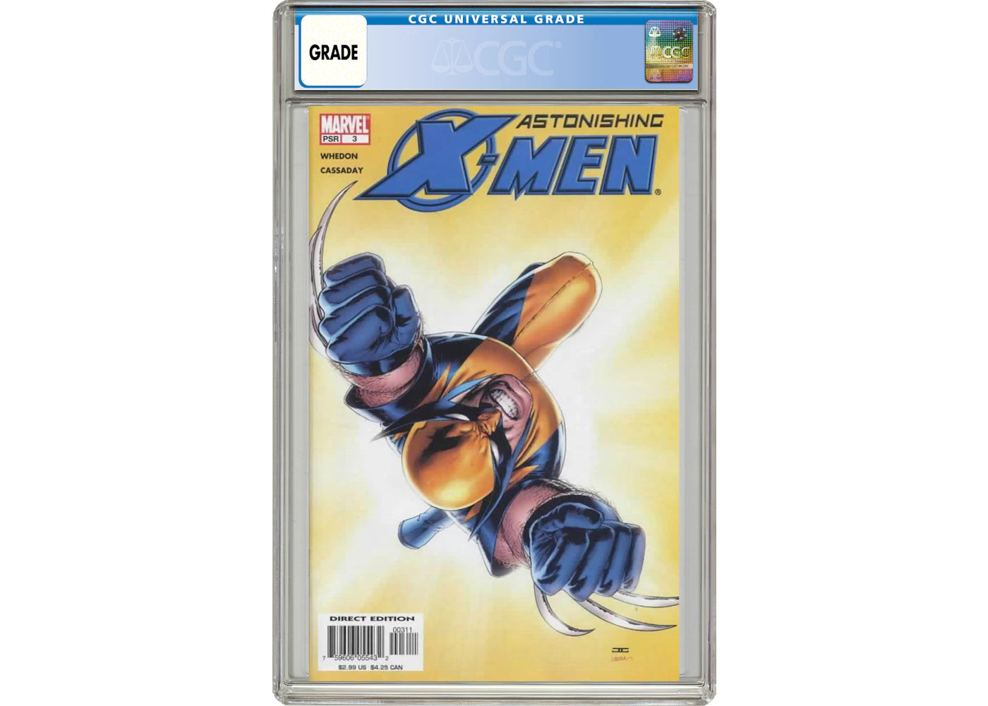 Marvel Astonishing X-Men (2004 3rd Series) #3 Comic Book CGC Graded