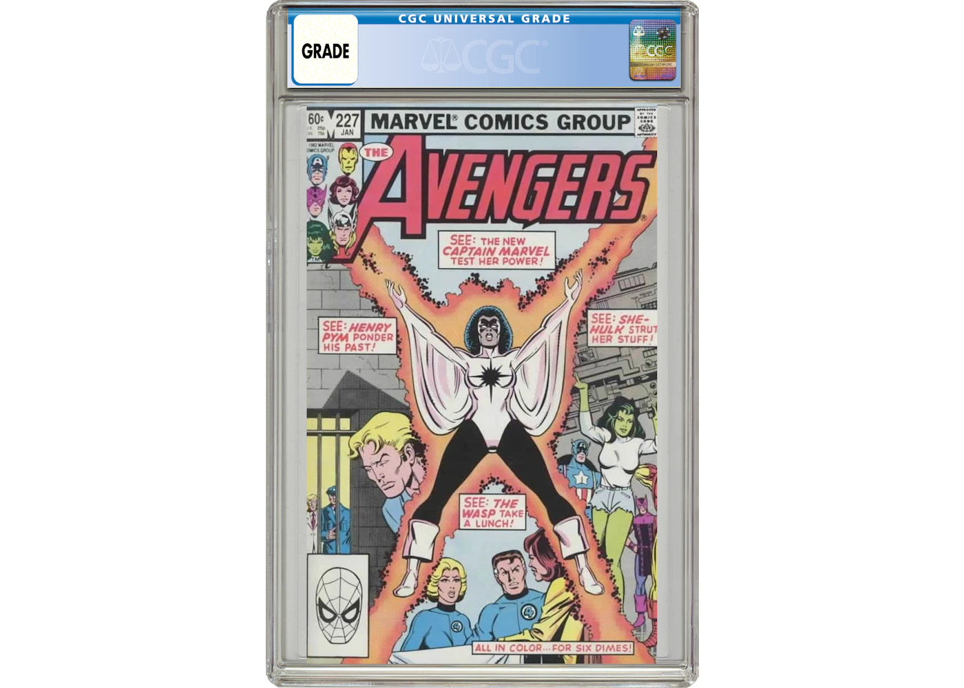 Marvel Avengers (1963 1st Series) #227 Comic Book CGC Graded