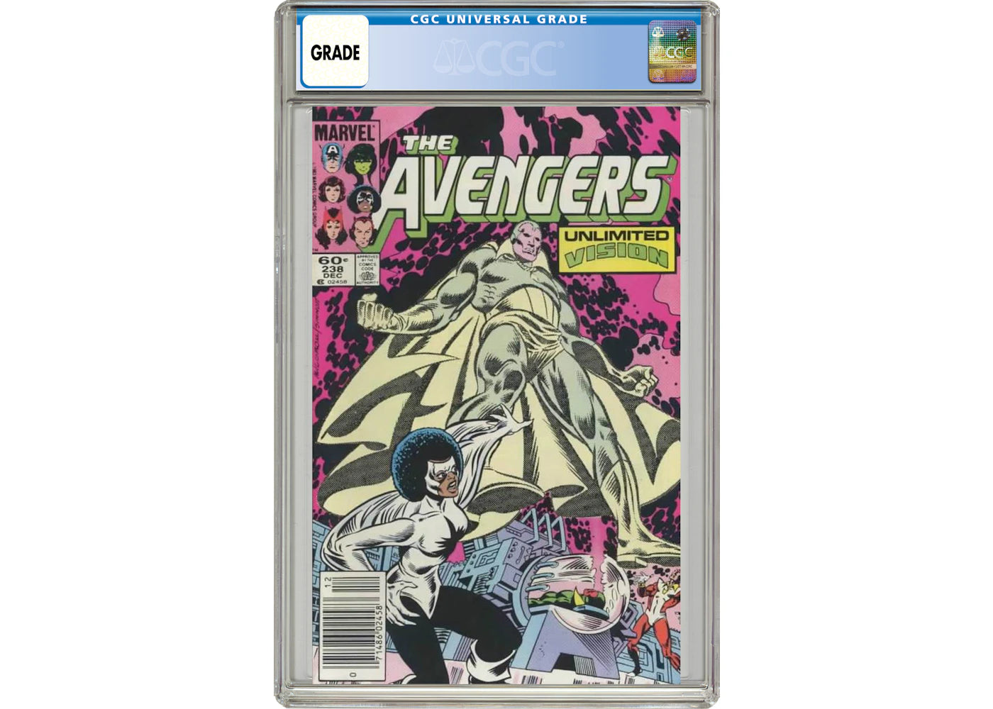 Marvel Avengers (1963 1st Series) #238 Comic Book CGC Graded