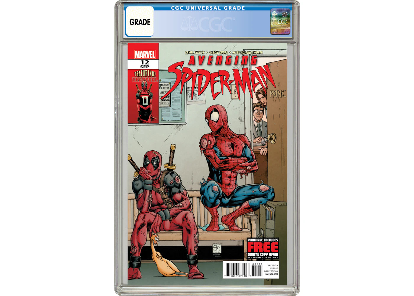 Marvel Avenging Spider-Man #12 Comic Book CGC Graded