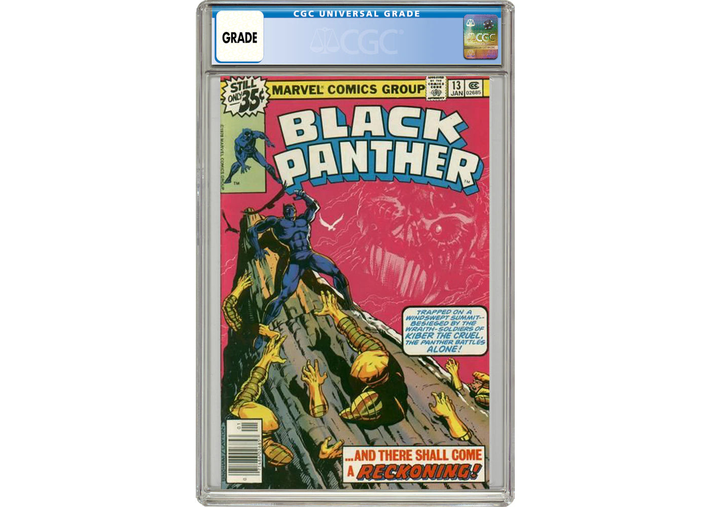 Marvel Black Panther (1977 Marvel 1st Series) #13 Comic Book CGC Graded