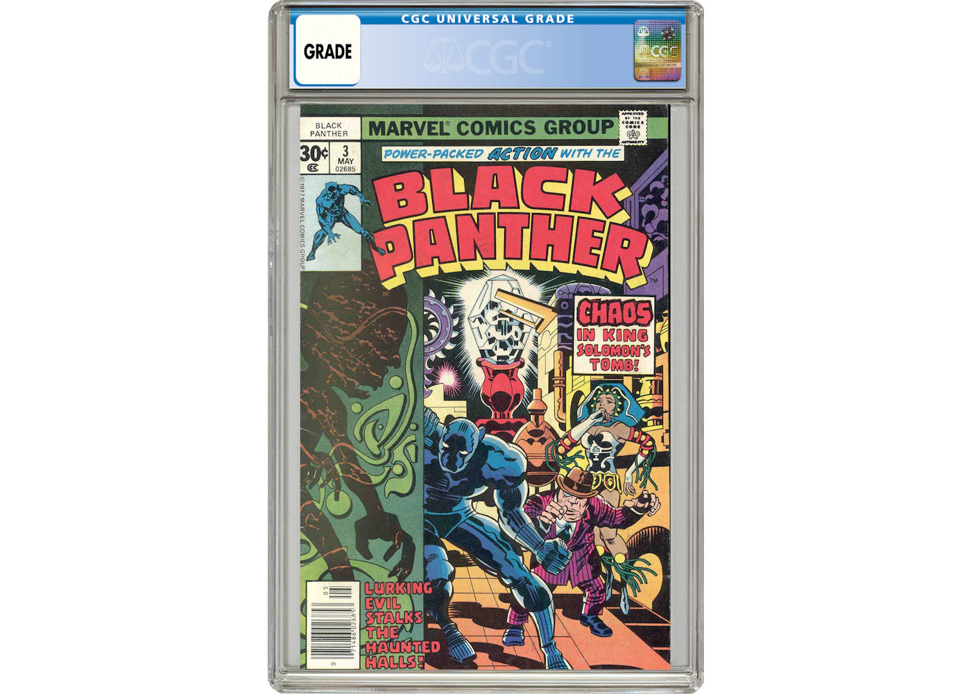 Marvel Black Panther (1977 Marvel 1st Series) #3 Comic Book CGC Graded