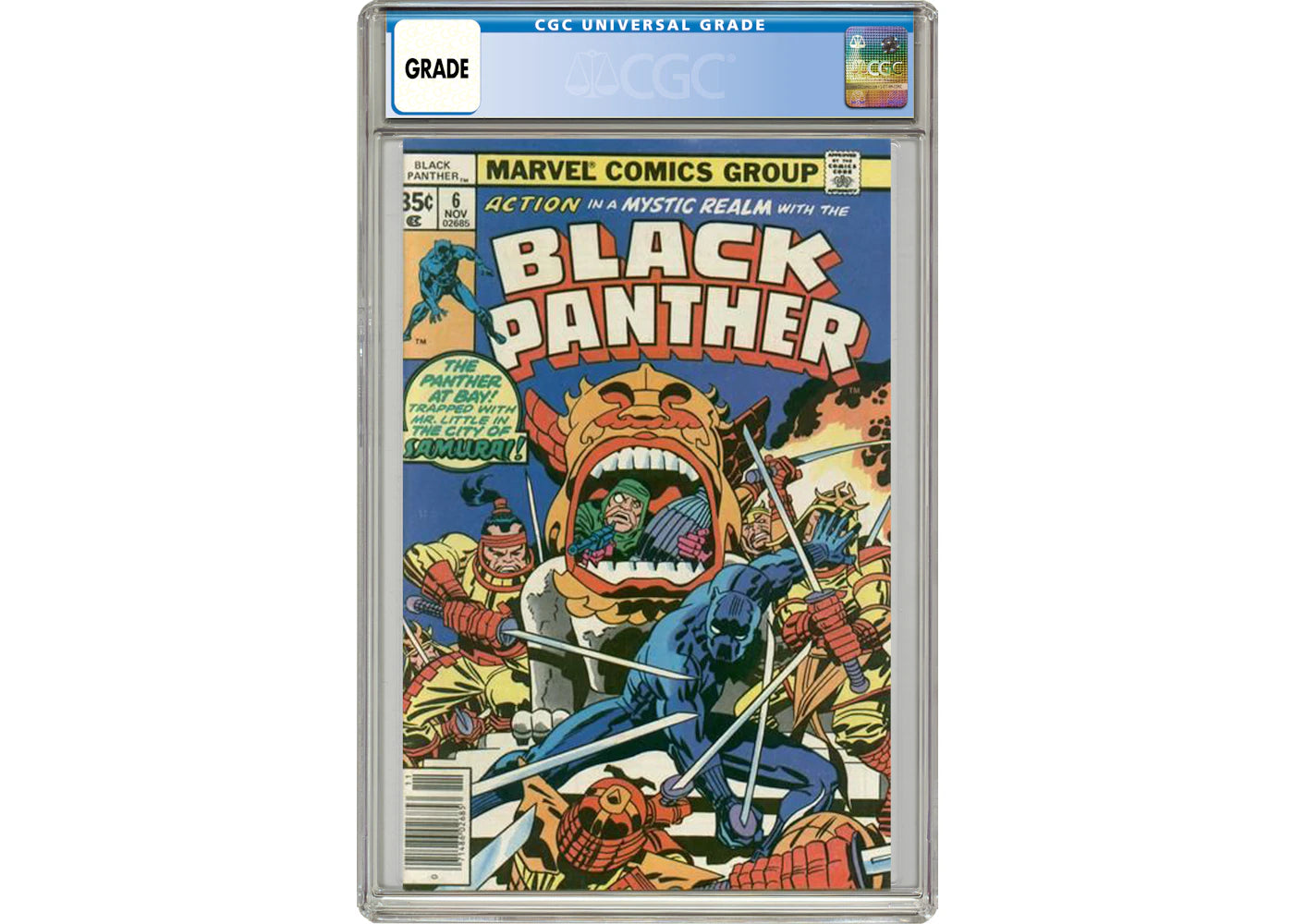 Marvel Black Panther (1977 Marvel 1st Series) #6 Comic Book CGC Graded