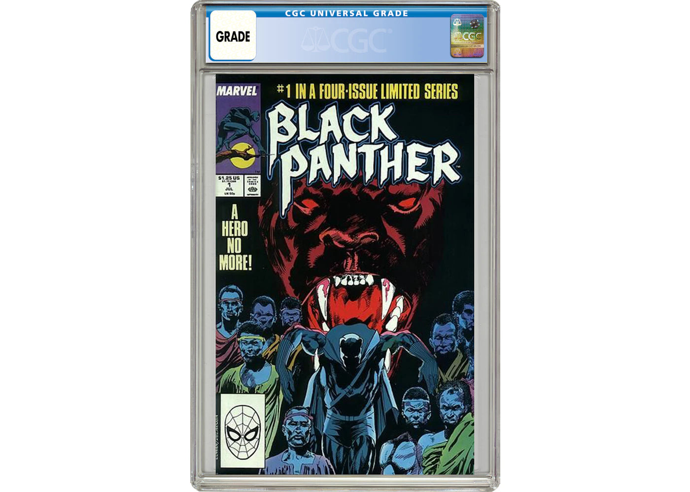 Marvel Black Panther (1988 Marvel Mini-Series) #1 Comic Book CGC Graded