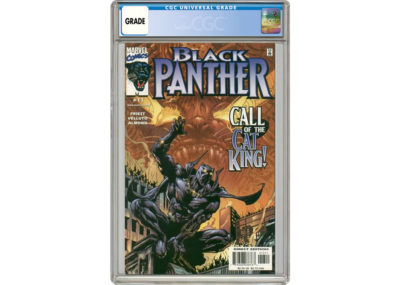 Marvel Black Panther (1998 Marvel 2nd Series) #13 Comic Book CGC Graded