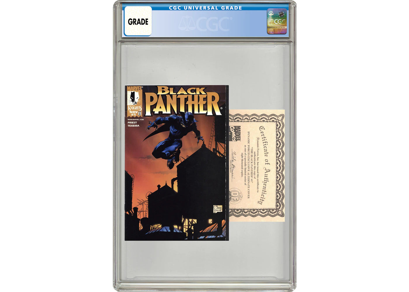 Marvel Black Panther (1998 Marvel 2nd Series) #1DF Comic Book CGC Graded