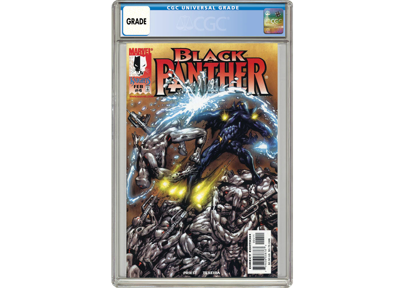 Marvel Black Panther (1998 Marvel 2nd Series) #4 Comic Book CGC Graded
