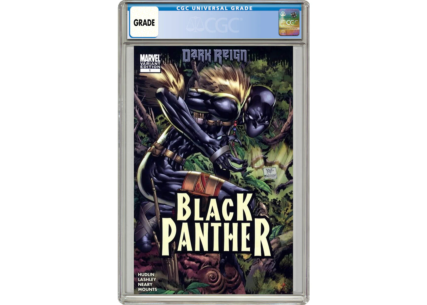Marvel Black Panther (2009 Marvel 4th Series) #1B Comic Book CGC Graded