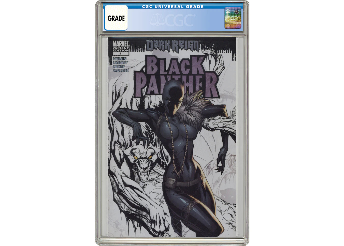 Marvel Black Panther (2009 Marvel 4th Series) #1E Comic Book CGC Graded