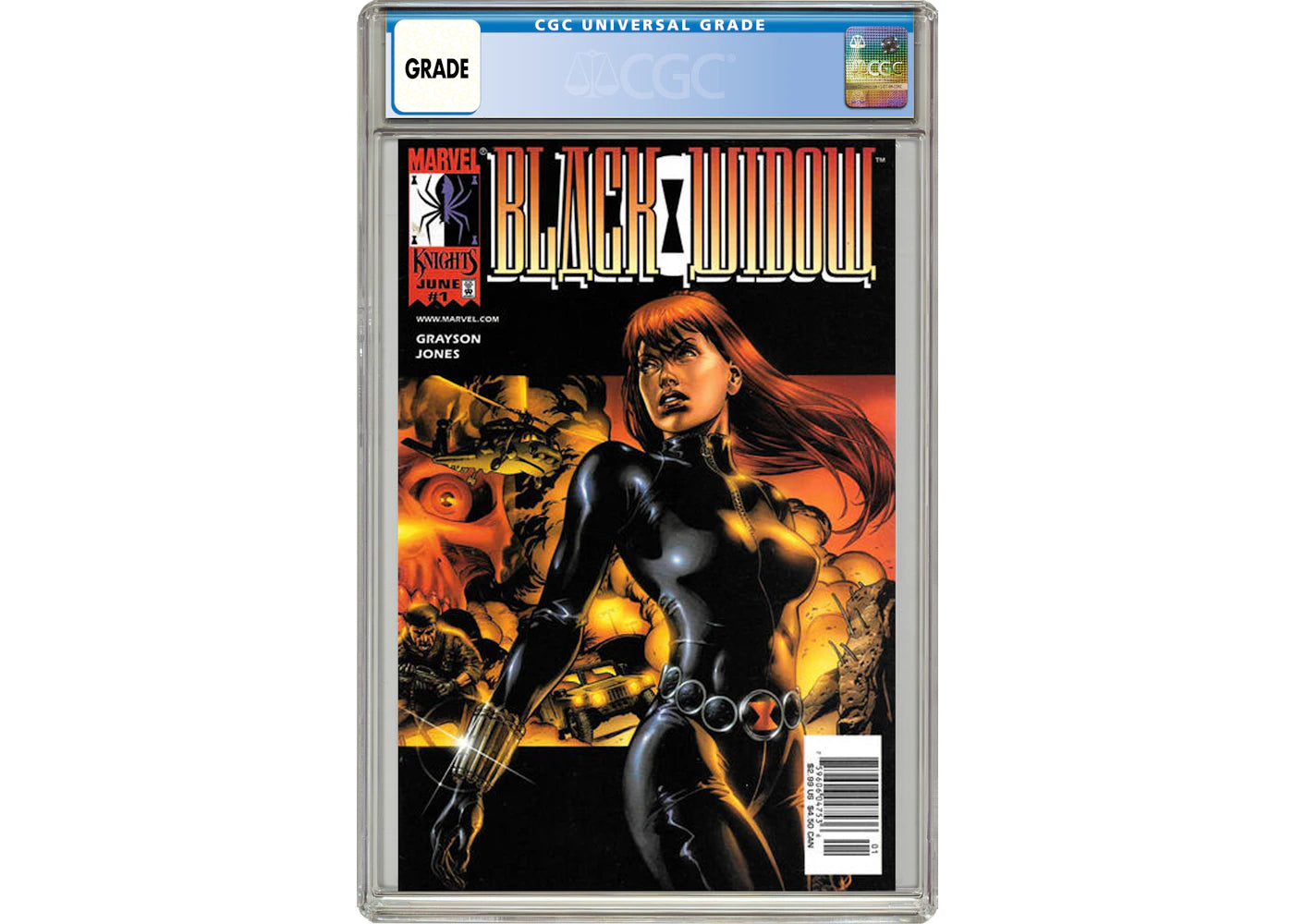 Marvel Black Widow #1 Comic Book CGC Graded