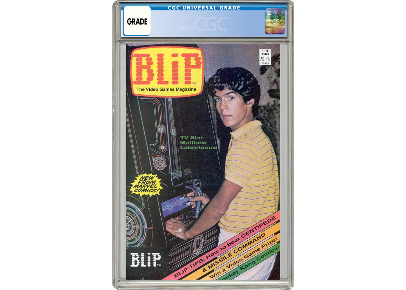 Marvel Blip (1983 Marvel) #1 Comic Book CGC Graded