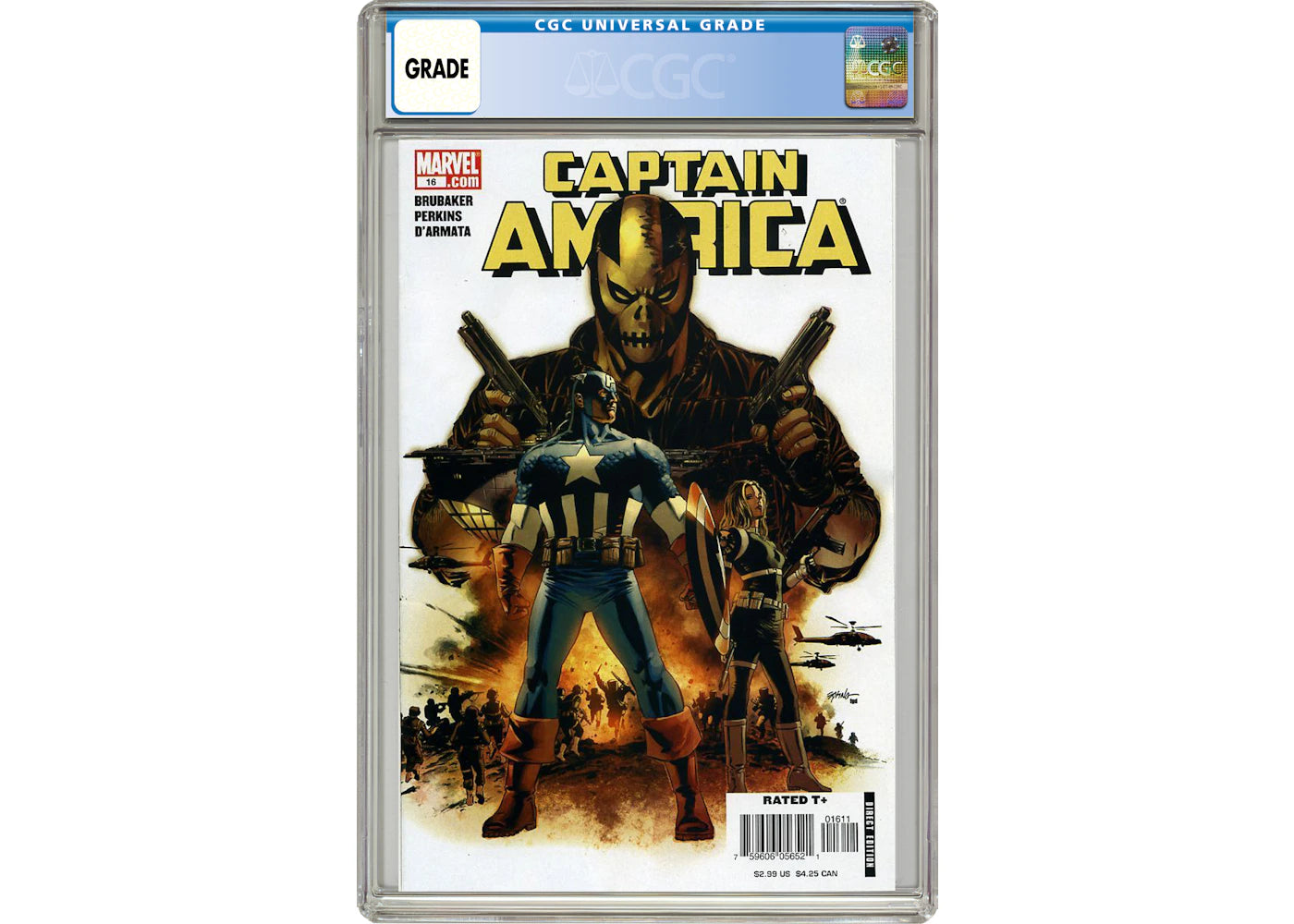 Marvel Captain America (2004 5th Series) #16 Comic Book CGC Graded