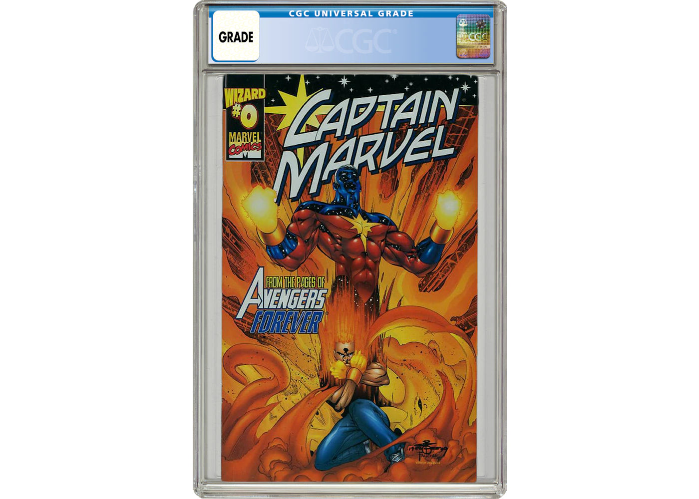 Marvel Captain Marvel #0 Comic Book CGC Graded