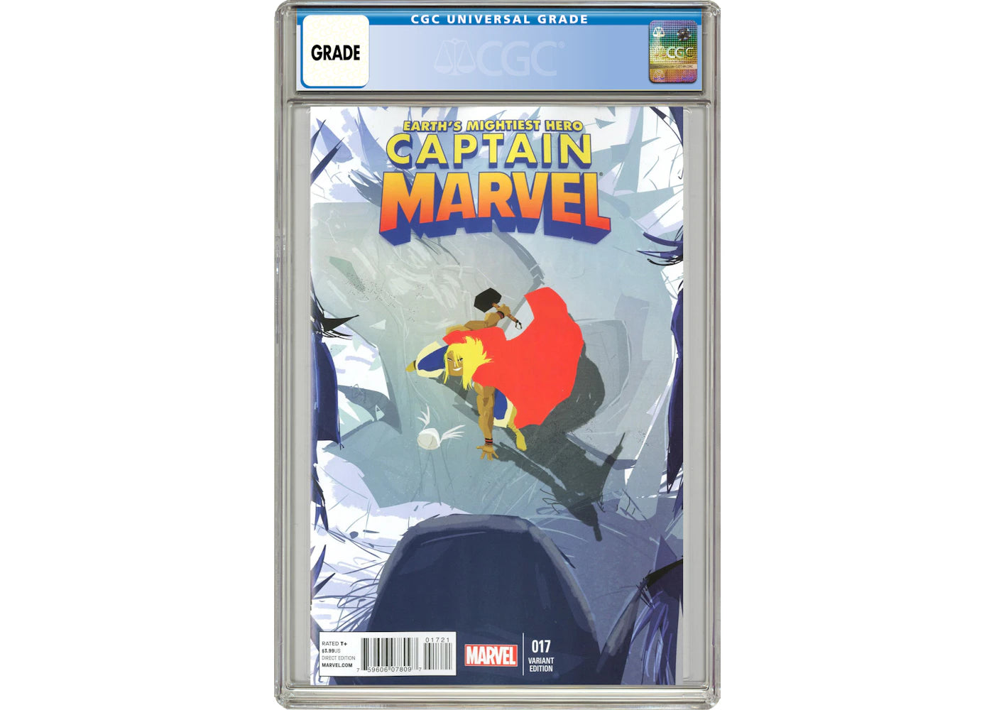 Marvel Captain Marvel (2012 #7th Series) #17B Comic Book CGC Graded