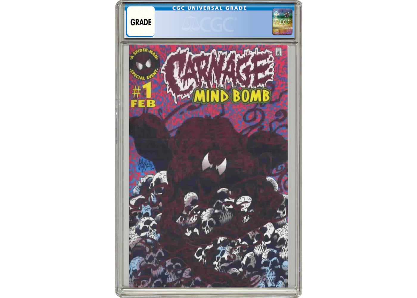 Marvel Carnage Mind Bomb (1996) #1 Comic Book CGC Graded