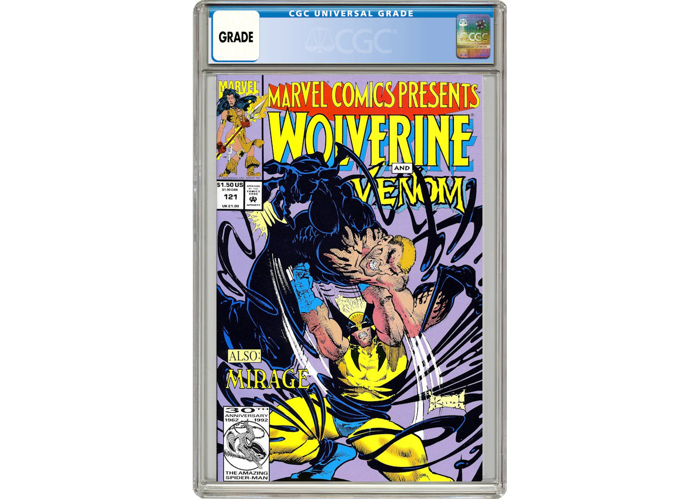 Marvel Comics Presents (1988) #121 Comic Book CGC Graded