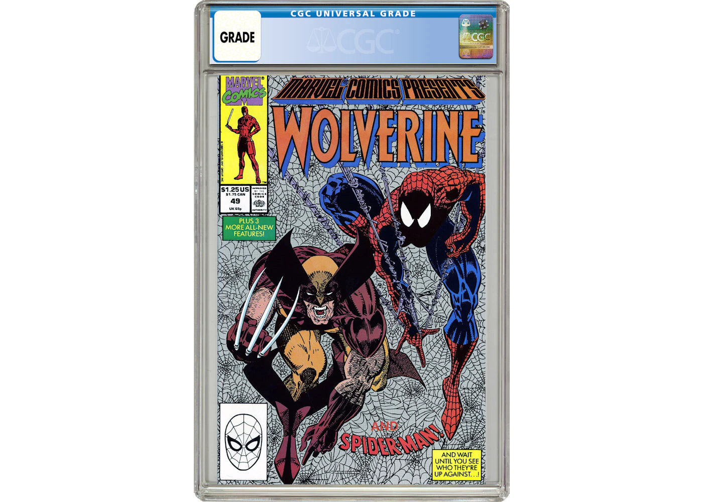 Marvel Comics Presents (1988) #49 Comic Book CGC Graded