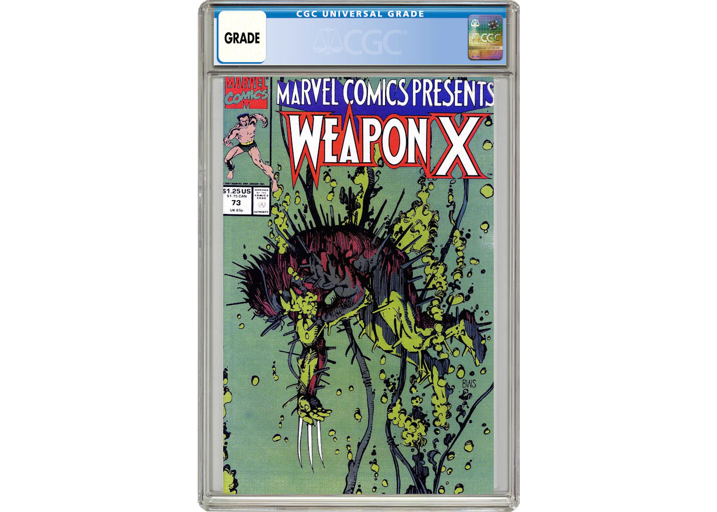 Marvel Comics Presents (1988) #73 Comic Book CGC Graded