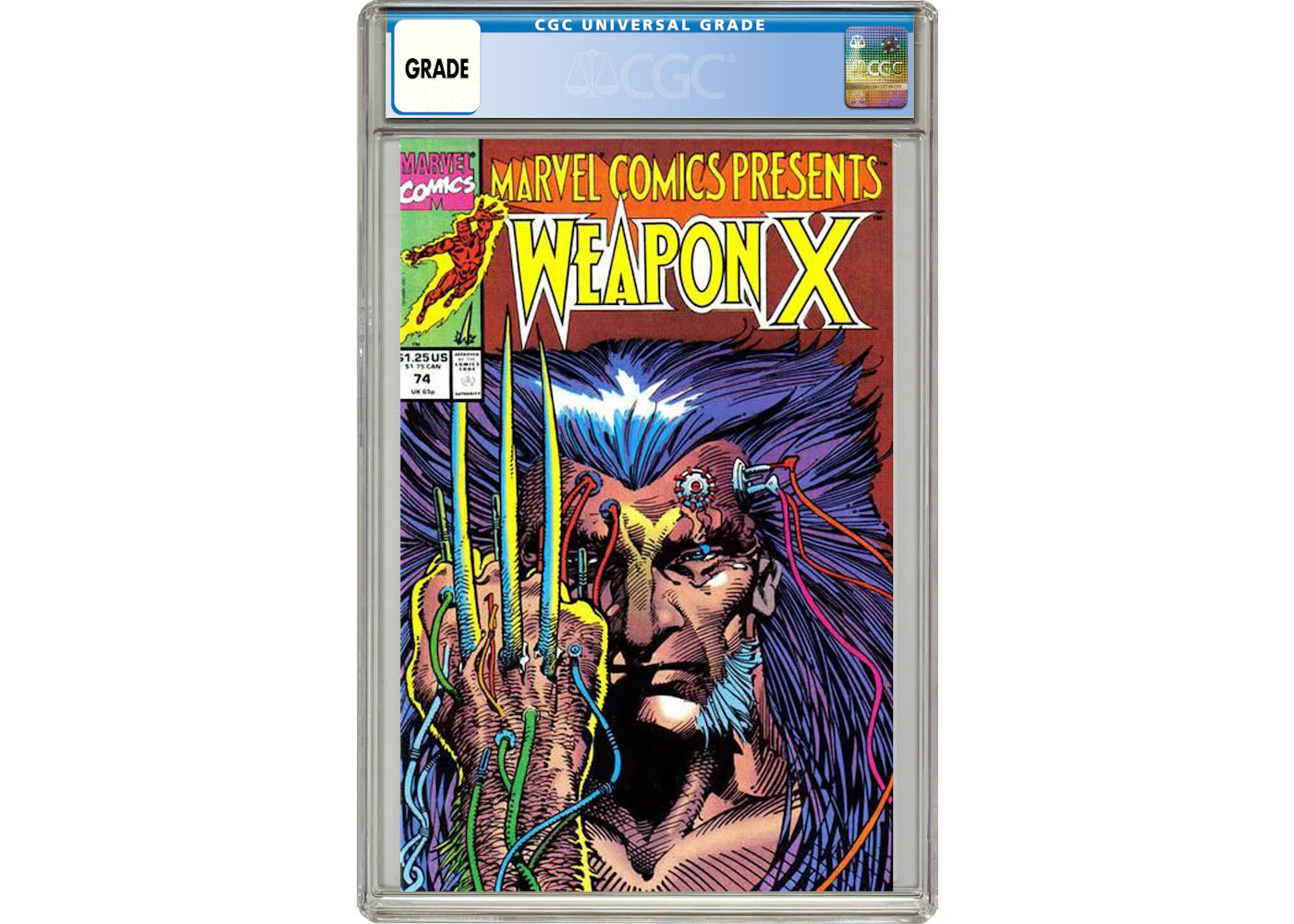Marvel Comics Presents (1988) #74 Comic Book CGC Graded