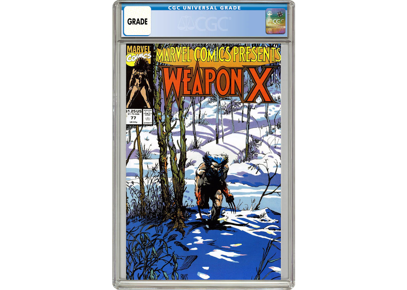 Marvel Comics Presents (1988) #77 Comic Book CGC Graded