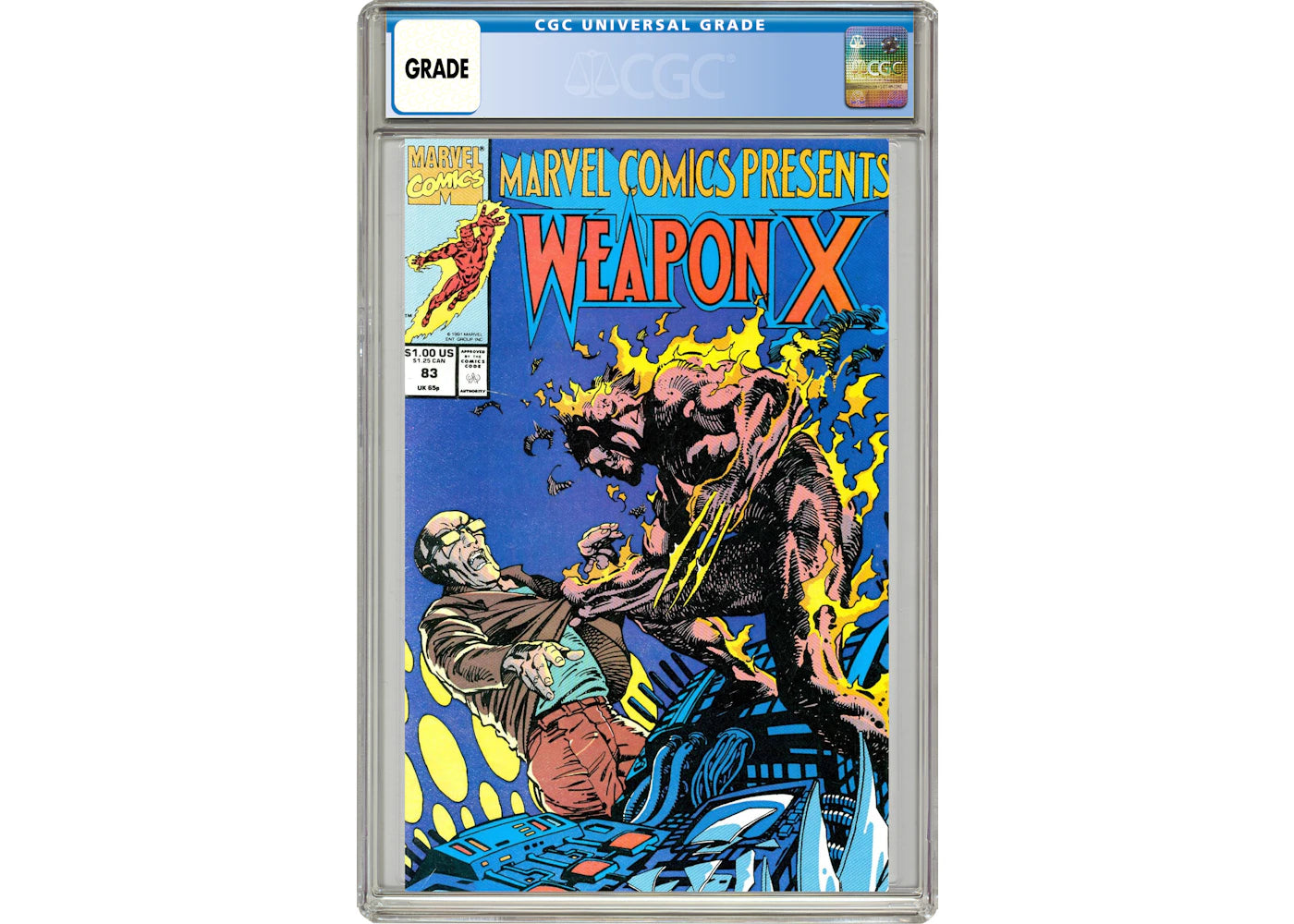 Marvel Comics Presents (1988) #83 Comic Book CGC Graded
