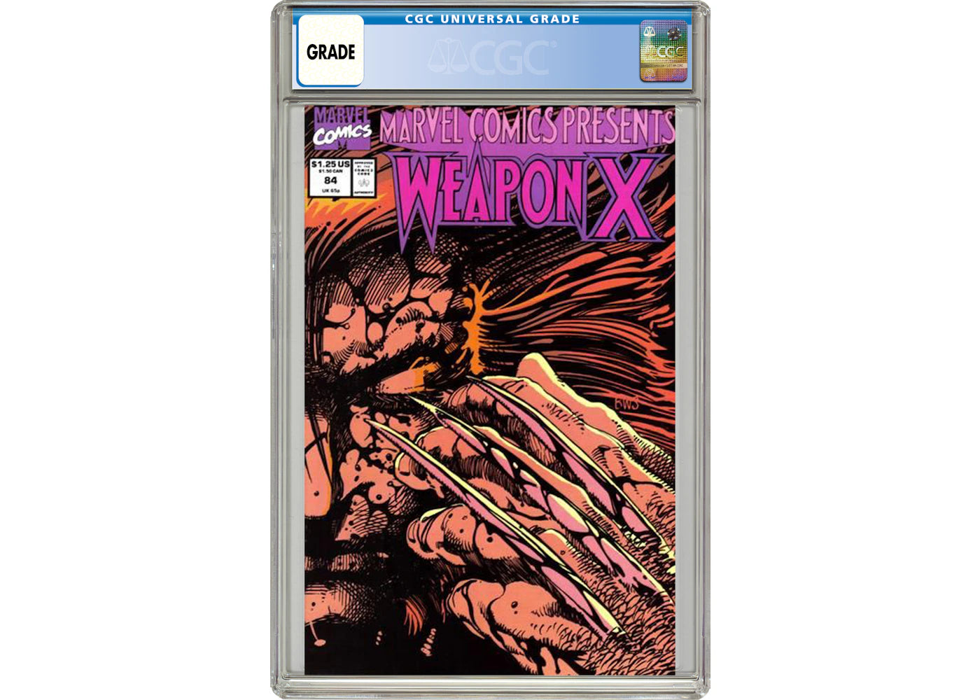 Marvel Comics Presents (1988) #84 Comic Book CGC Graded