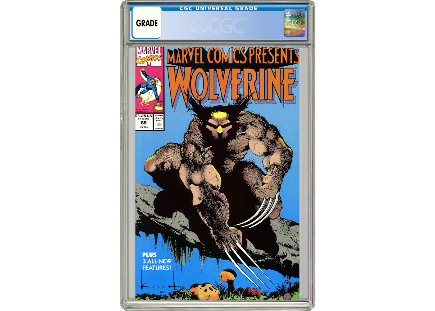Marvel Comics Presents (1988) #85 Comic Book CGC Graded