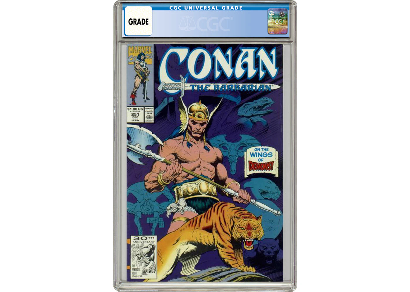 Marvel Conan the Barbarian (1970 Marvel) #251 Comic Book CGC Graded
