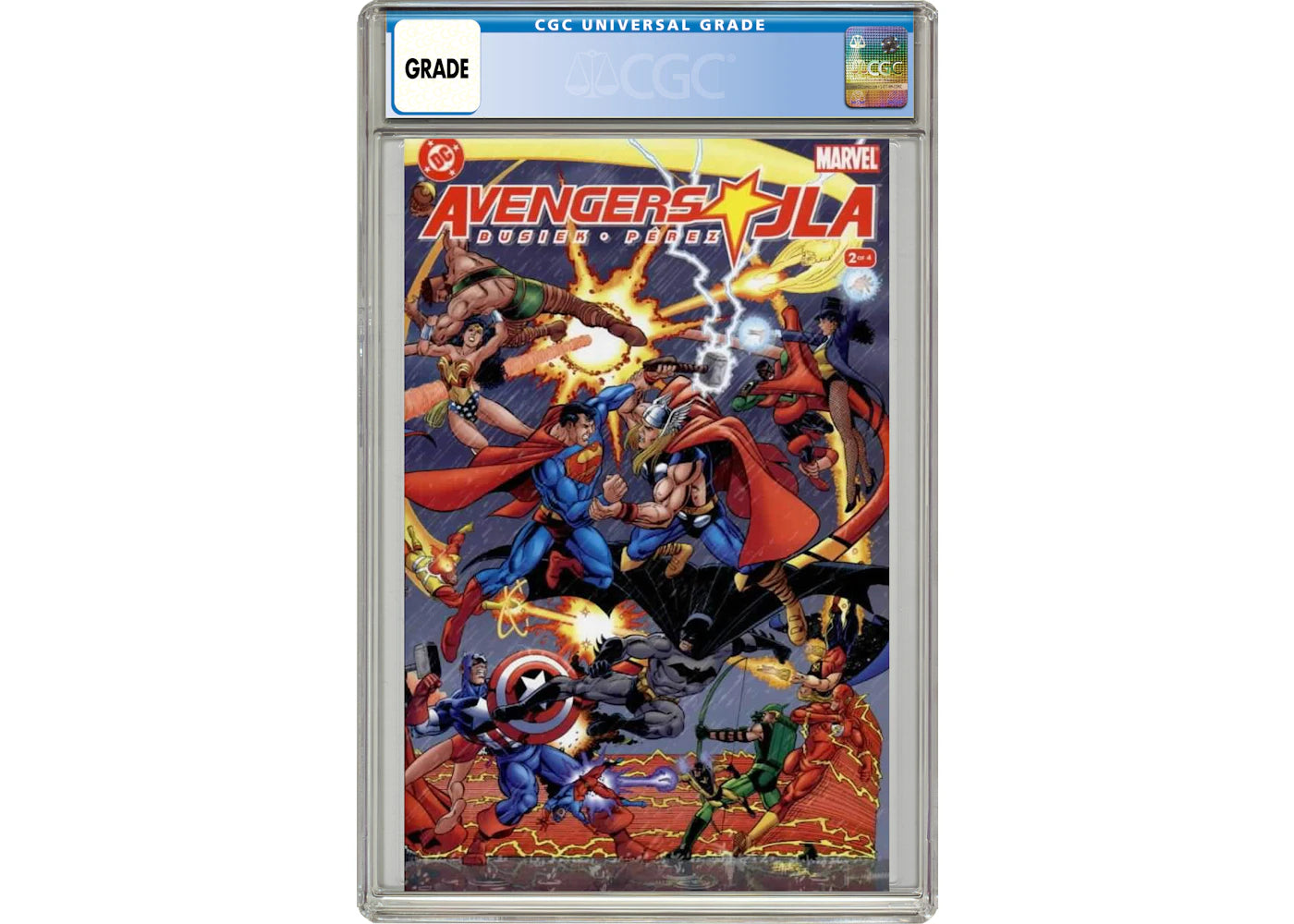 Marvel/DC JLA Avengers (2003) #2 Comic Book CGC Graded