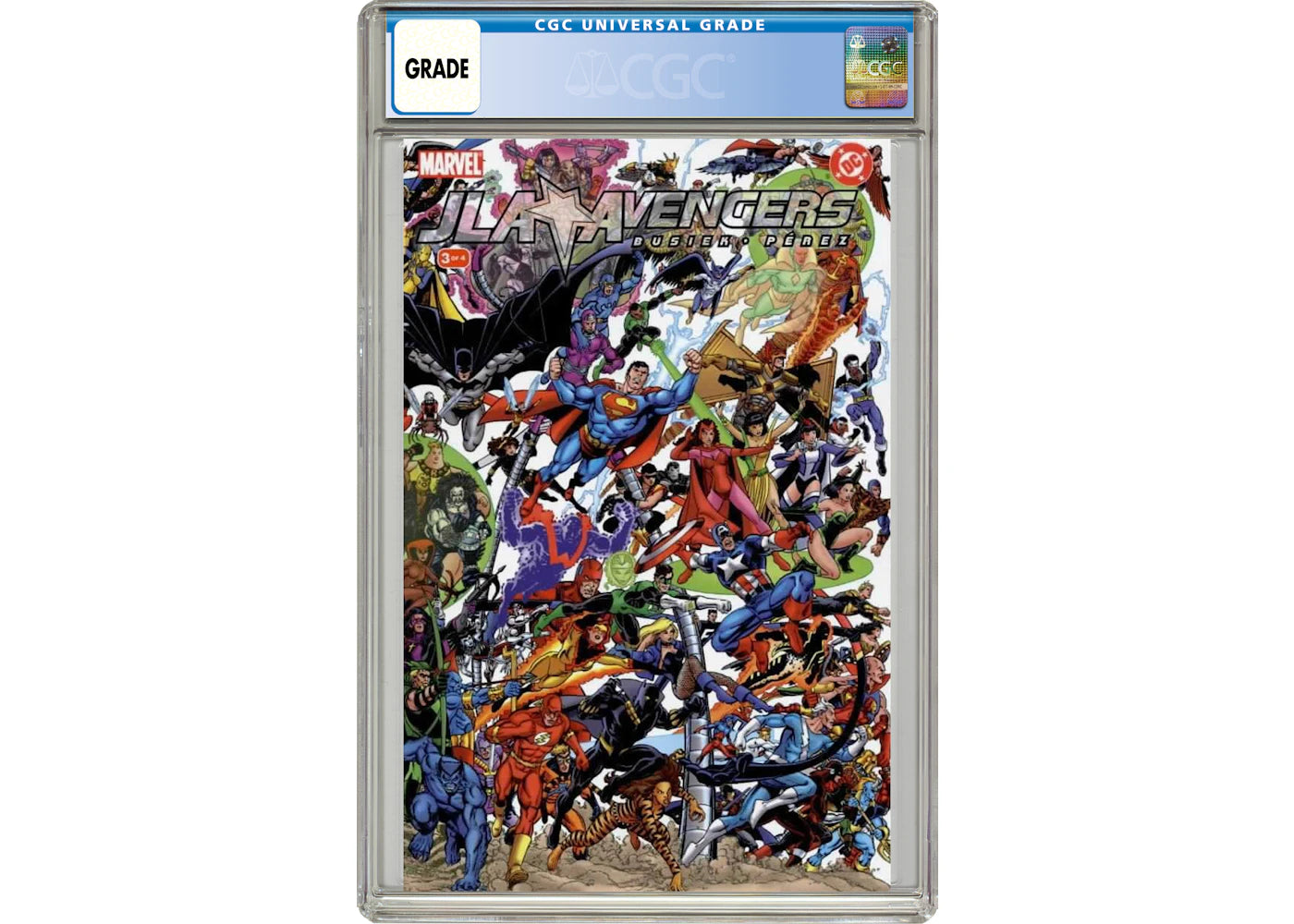 Marvel/DC JLA Avengers (2003) #3 Comic Book CGC Graded