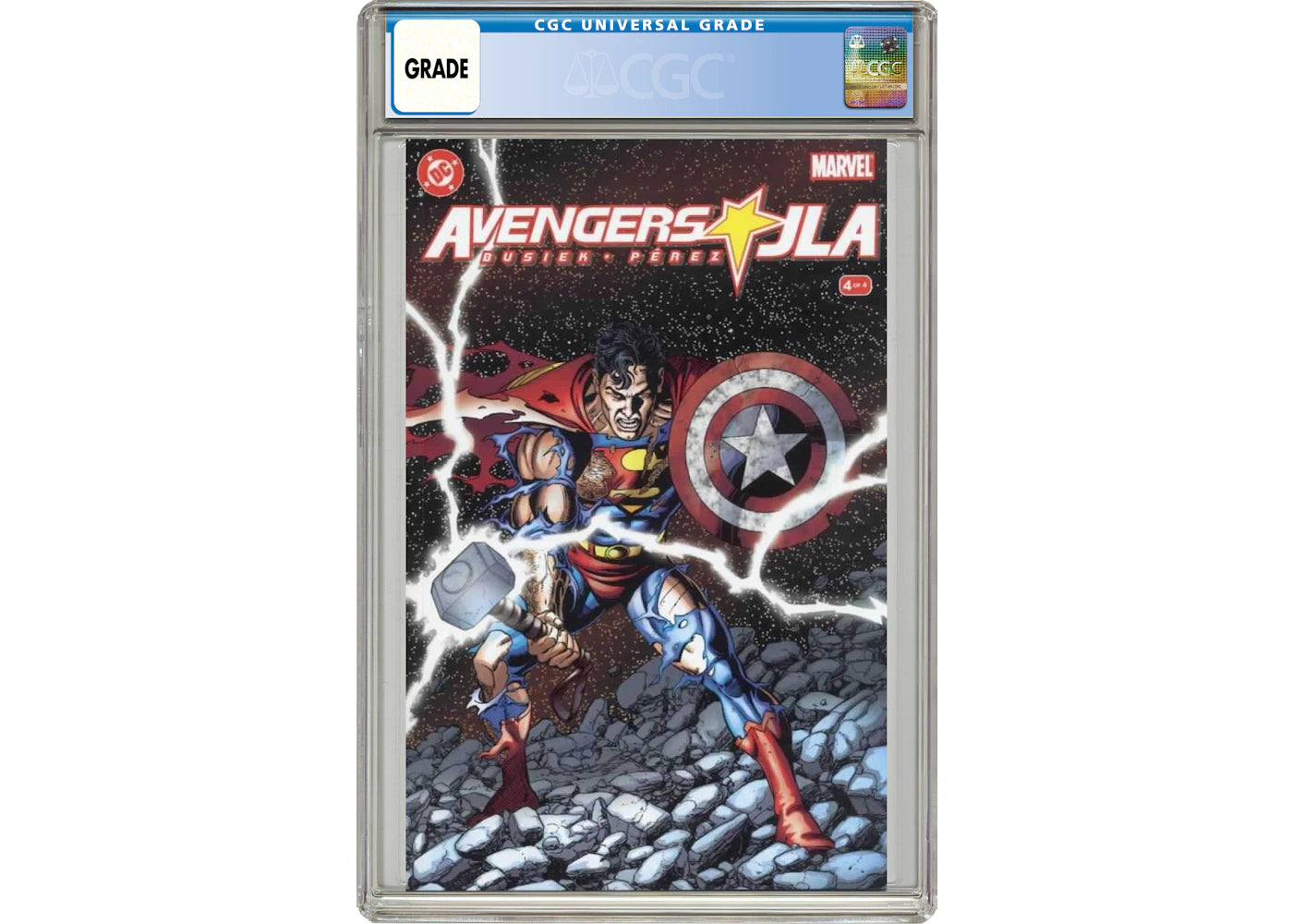 Marvel/DC JLA Avengers (2003) #4 Comic Book CGC Graded