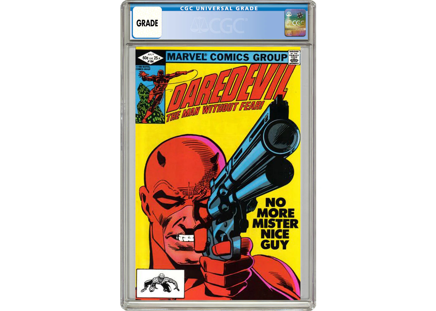 Marvel Daredevil #184 Comic Book CGC Graded