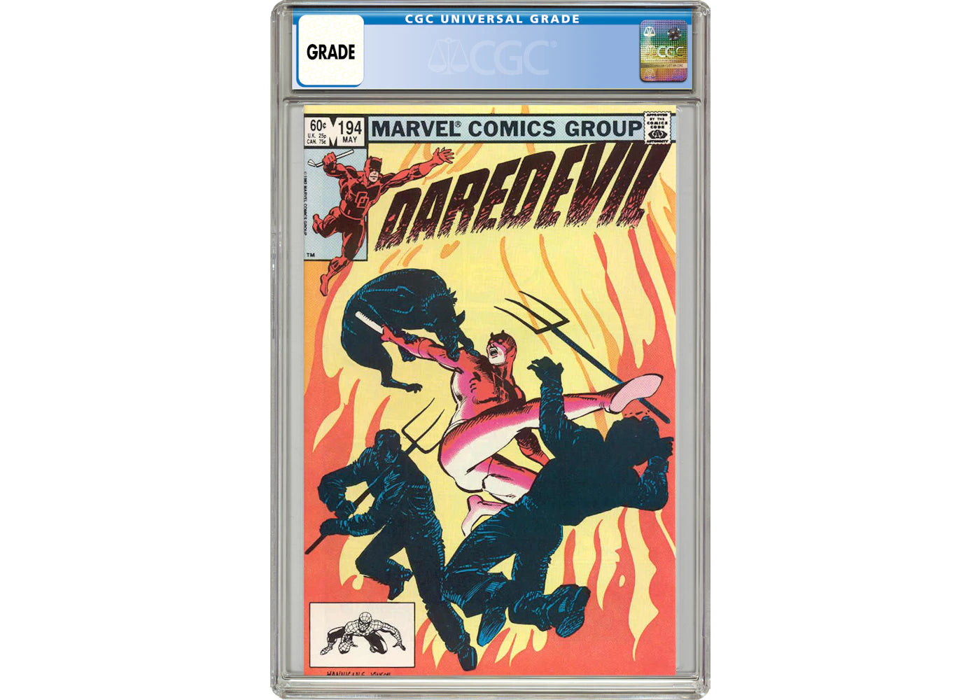 Marvel Daredevil (1964 1st Series) #194 Comic Book CGC Graded
