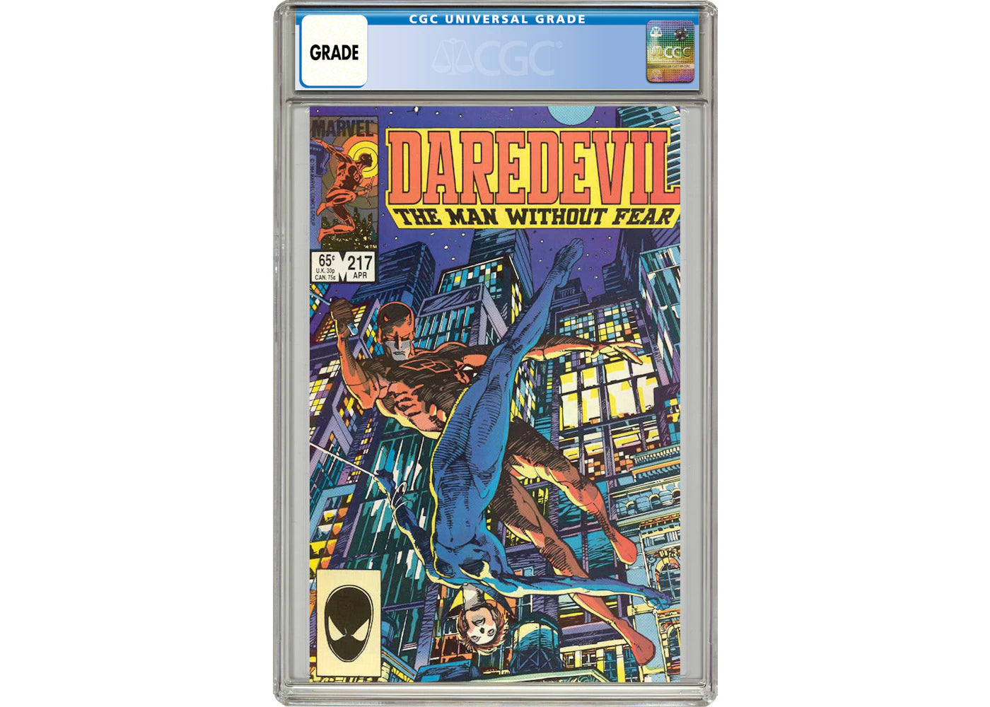 Marvel Daredevil (1964 1st Series) #217 Comic Book CGC Graded