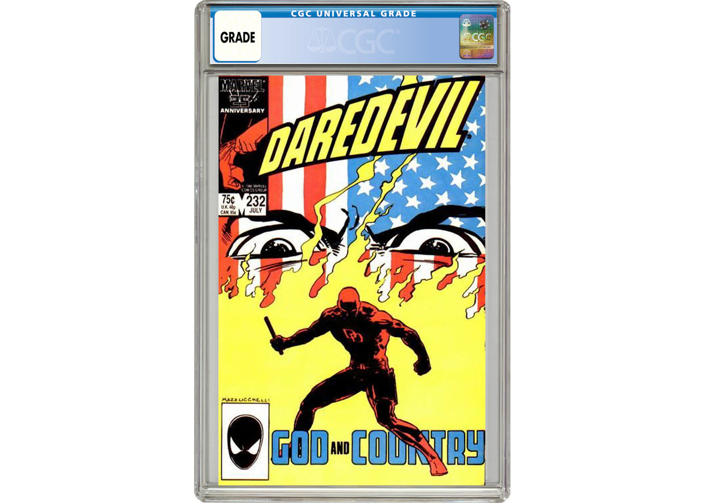 Marvel Daredevil (1964 1st Series) #232 Comic Book CGC Graded