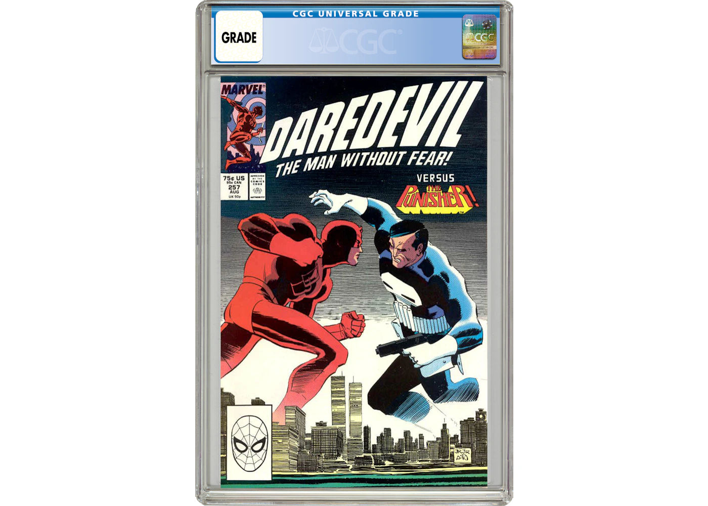Marvel Daredevil (1964 1st Series) #257 Comic Book CGC Graded